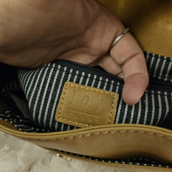 Joy Susan-Liana Tan Leather Crossbody - Picture 6 of 9